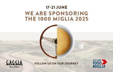 Gaggia Milano partners with the 1000 Miglia